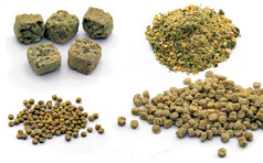 Harrions pellet sizes